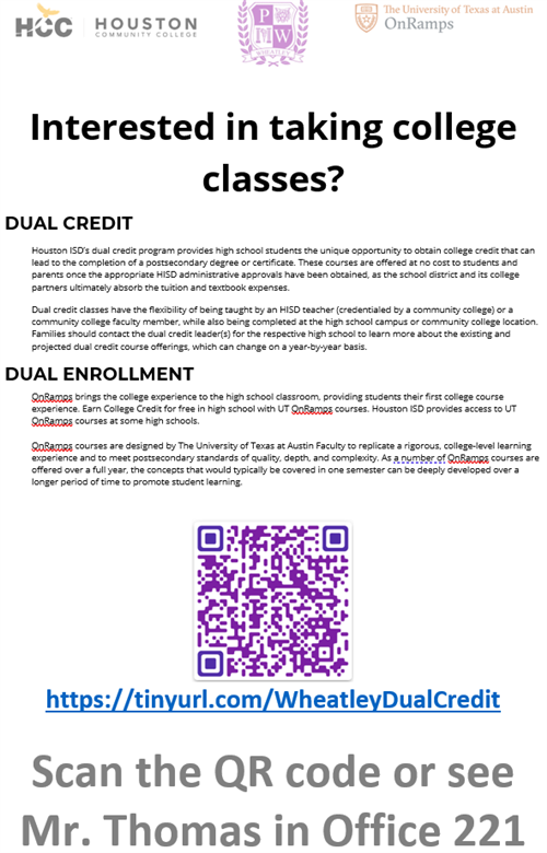 Dual Credit